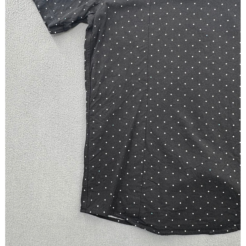 Mercedes AMG Petronas F1 Shirt L Black Polka Dot S Sleeve Racing Motorsport Gear - Picture 14 of 16